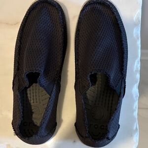 CROCS Men's Dark Slip-On Loafers